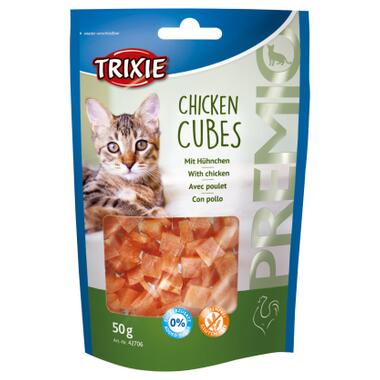 Ласощі для котів Trixie Premio Chicken Cubes курячі кубики 50 г (4011905427065) фото №1