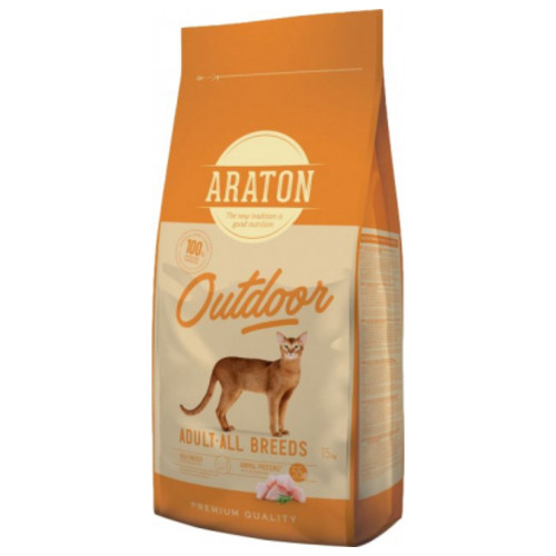 Сухий корм для кішок Araton OUTDOOR Adult All Breeds 1.5 кг (ART45642) фото №1