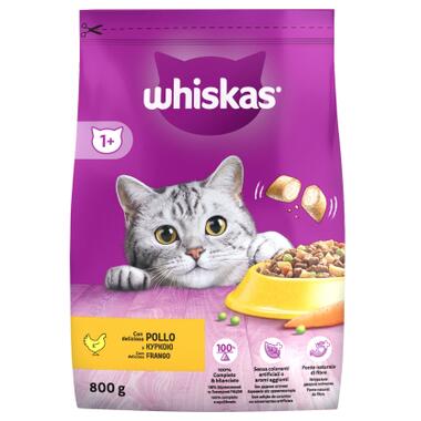 Сухий корм для кішок Whiskas з куркою 800 г (5998749144367) фото №1