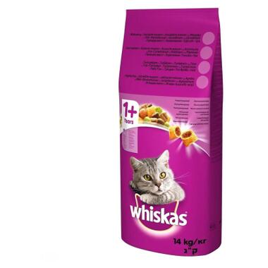 Сухий корм для кішок Whiskas з тунцем 14 кг (5900951014390) фото №1