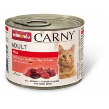 Консерви для котів Animonda Carny Adult Beef 200 г (4017721837071) фото №1