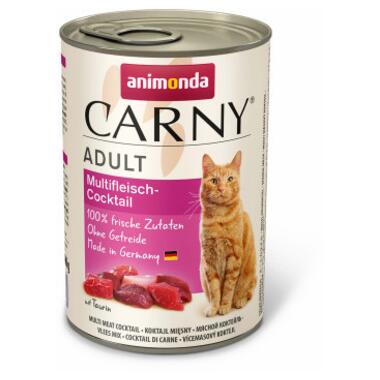 Консерви для котів Animonda Carny Adult Multi Meat Cocktail 400 г (4017721837187) фото №1