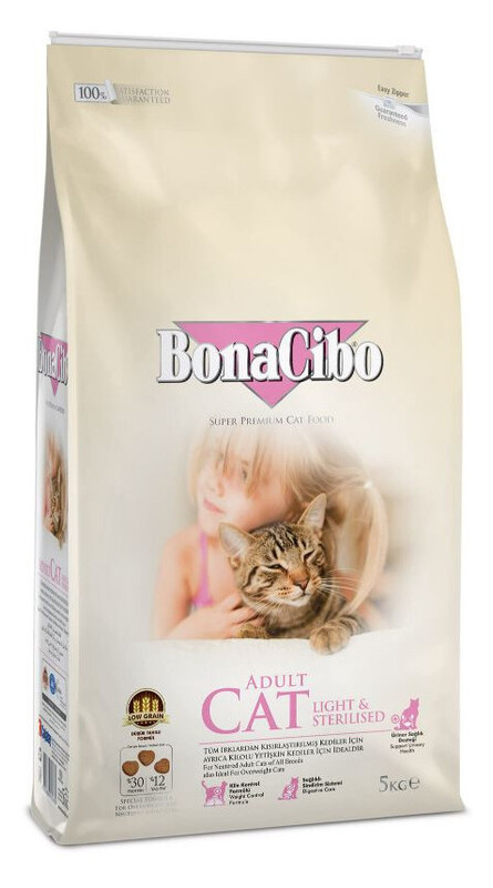 Корм для кішок BonaCibo Adult Cat LightSterilized 5 kg (BC405680) фото №1