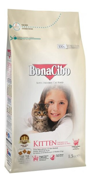 Корм для кішок BonaCibo Kitten 1.5 kg (BC406083) фото №1