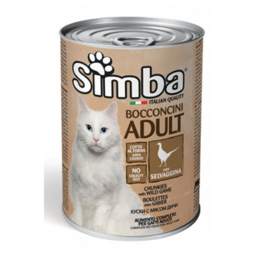Консерви для кішок Simba Cat Wet дичина 415 г (8009470009539) фото №1