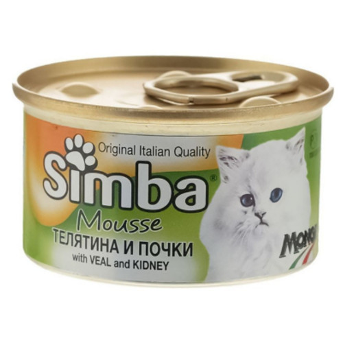 Консерви для кішок Simba Cat Wet телятина 85 г (8009470009409) фото №1