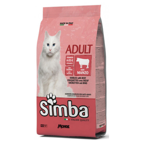 Сухий корм для кішок Simba Cat яловичина 20 кг (8009470016094) фото №1