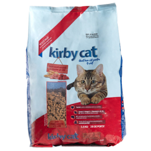 Сухий корм для кішок Kirby Cat курка та яловичина 1.5 кг (5948308003581) фото №2