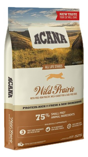Сухий корм для кішок всіх порід Acana Wild Prairie Cat 4.5кг 0064992714581 (a71458) фото №1