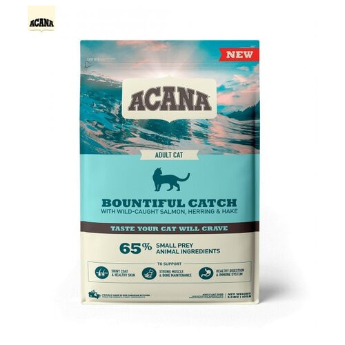 Корм для кішок Acana Bountiful Catch Cat 4.5кг (0064992714444) (a71444) фото №1