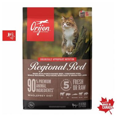 Корм для котів Orijen Regional Red Cat 5.4 кг (o28254) фото №1