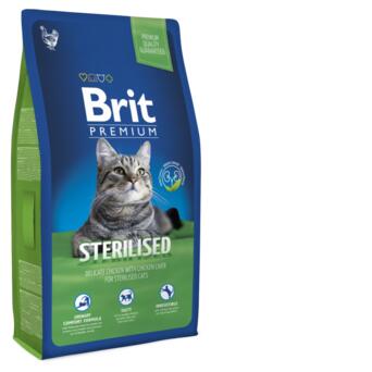 Корм для стерилизованных кошек Brit Premium Cat Sterilized 8 kg (170366) фото №1
