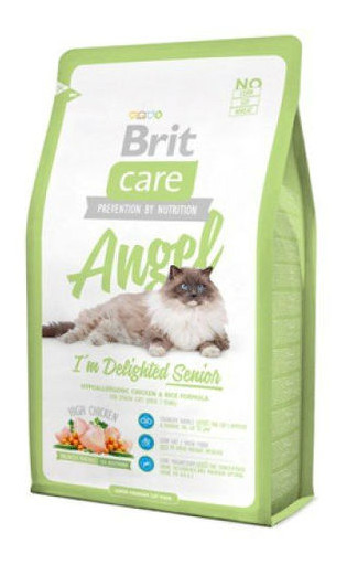 Корм для котов Brit Care Cat Angel I am Delighted Senior 7кг фото №1