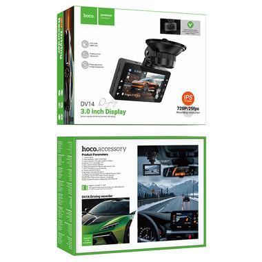 Видеорегистратор HOCO DV14 3-inch screen display driving recorder(720P) (6942007653961) фото №2