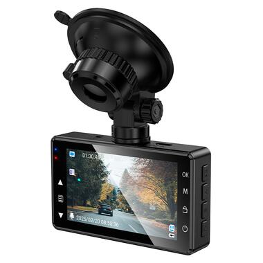 Видеорегистратор HOCO DV14 3-inch screen display driving recorder(720P) (6942007653961) фото №3
