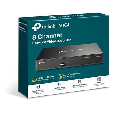 Видеорегистратор TP-Link VIGI NVR1008H фото №5