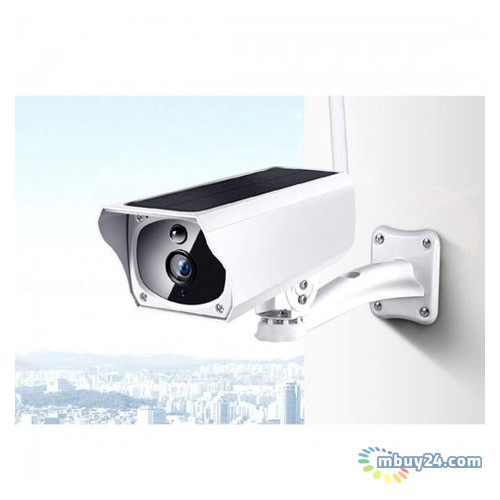 Камера видеонаблюдения IP CAMERA CAD F20 2mp solar White фото №4