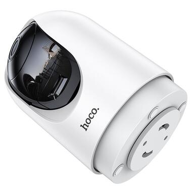 Камера видеонаблюдения Hoco D1 indoor PTZ HD White фото №6