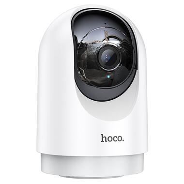 Камера видеонаблюдения Hoco D1 indoor PTZ HD White фото №1
