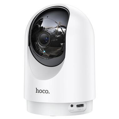 Камера видеонаблюдения Hoco D1 indoor PTZ HD White фото №4