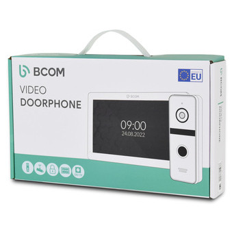 Комплект відеодомофона BCOM BD-780M Black Kit: відеодомофон 7 з детектором руху та відеопанель фото №9
