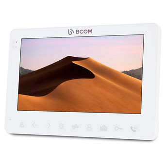 Комплект відеодомофона BCOM BD-780M White Kit: відеодомофон 7 з детектором руху та відеопанель фото №8