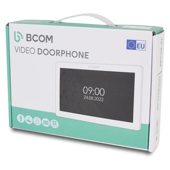 Відеодомофон 7 BCOM BD-780FHD Black з детектором руху і записом відео фото №5