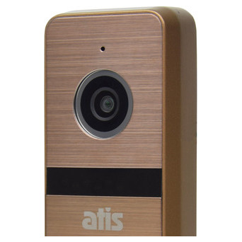Комплект відеодомофону Atis AD-1070FHD/T Black з підтримкою Tuya Smart AT-400HD Gold фото №10