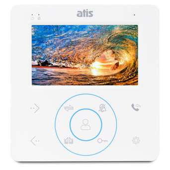 Комплект відеодомофона Atis AD-480MW Kit box фото №2