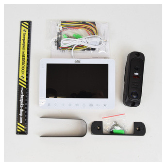 Комплект відеодомофона Atis AD-780MW Kit box: відеодомофон 7 з детектором руху та відеопанеллю фото №9