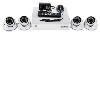 Комплект видеонаблюдения Green Vision GV-K-S16/04 1080P фото №1