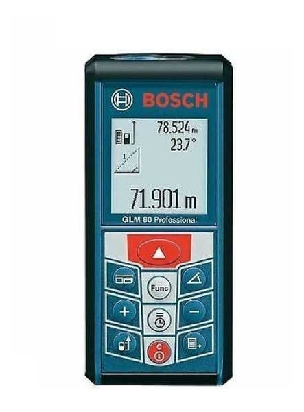Далекомір лазерний Bosch Professional GLM 80 + набор + сумка (0.615.994.0M2) фото №1