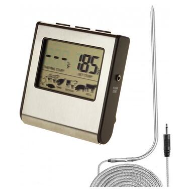 Термометр для мяса Supretto электронный со щупом серый фото №1