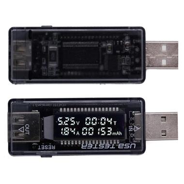 USB тестер/измеритель KWS-V21, ток, напряжение и емкость. фото №2