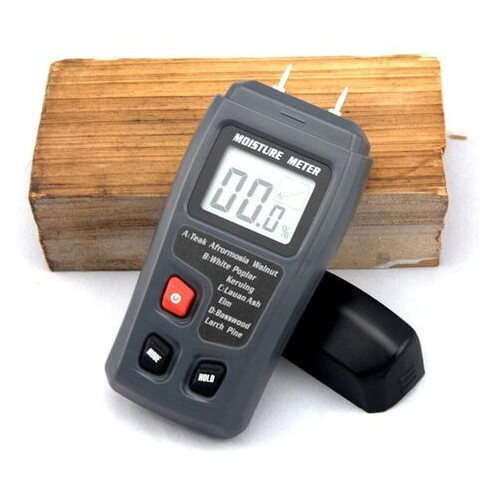 Вологомір деревини голковий Bside EMT01, вимірювач вологості деревини фото №1