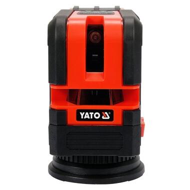 Нівелір лазерний самонівелюючий YATO : точність- ±3 мм/ 10 м, верт./гориз. промені [20] YT-30434 фото №2