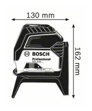 Лазерний нівелір Bosch GCL 2-15 Professional (0.601.066.E00) фото №2