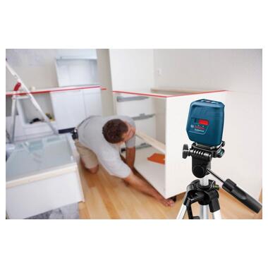 Нивелир лазерный Bosch Professional GLL 3 X точность ± 0.5 мм на 1 м до 15 м 0.5 кг (0.601.063.CJ0) фото №2
