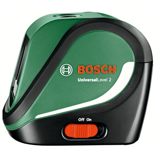 Нівелір лазерний Bosch UniversalLevel 2 SET штатив діапазон ±4° точність±0.5 мм на 30 м до 10 м 0.5 кг (JN630.603.663.801) фото №3