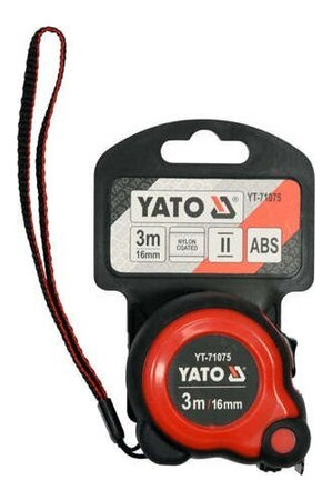 Рулетка Yato 3м x 16мм з подвійним блокуванням (YT-71075) фото №4