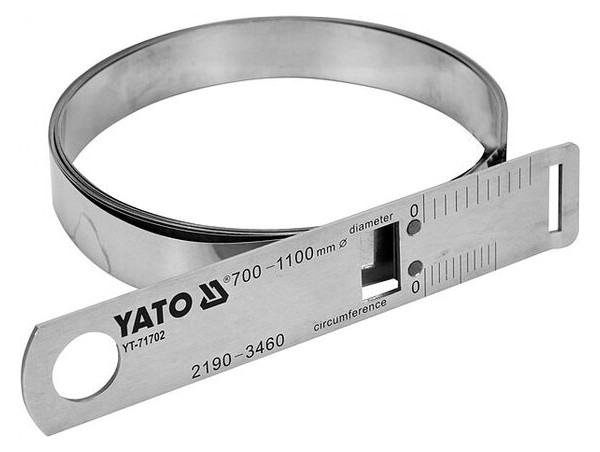 Циркометр сталевий Yato (YT-71702) фото №1