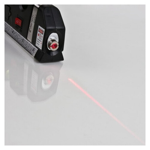 Уровень лазерный с рулеткой Fixit Laser Pro 3 нивелир 3 в 1 фото №6