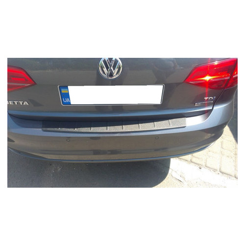 Накладка на бампер AVTM Volkswagen Jetta (2015-) / Накладка на задній бампер (VWJT61116) фото №8