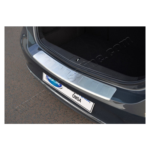 Накладка на бампер Omsaline Opel Astra J 5D/3D (2010-) Накладка на задній бампер - Матований (5216093T) фото №1
