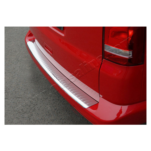 Накладка на бампер Omsaline VW T5 (2003-2015) Накладка на задній бампер - Матований (7522095T) фото №1