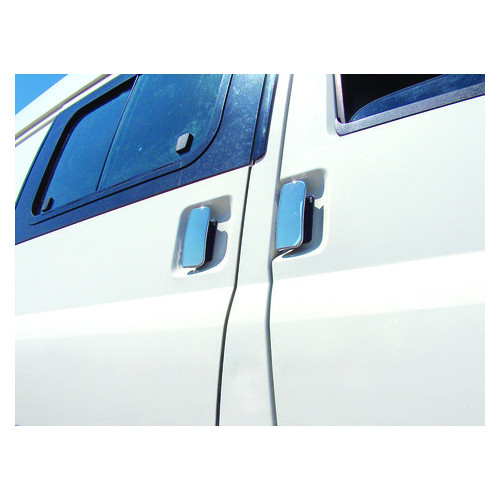 Накладки на ручки Carmos Ford Transit 2000-2014 4 двері 1 замок (6458068) фото №1