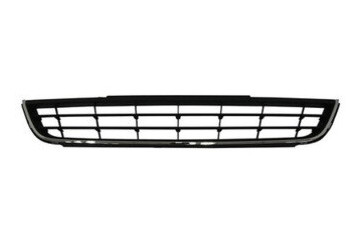 Грати в бампер Volkswagen Jetta VI 11-14 середня Чорний молдинг (5C68536779B9) фото №1