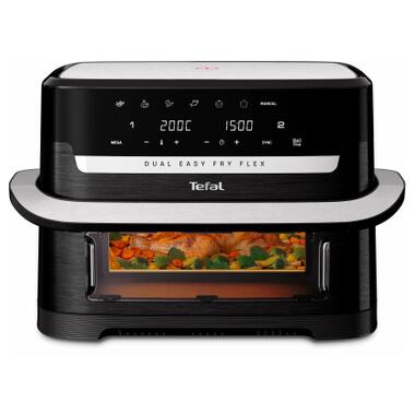 Мультипечь Tefal Dual Easy Fry Flex (EY9228E0) фото №1