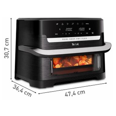 Мультипечь Tefal Dual Easy Fry Flex (EY9228E0) фото №4