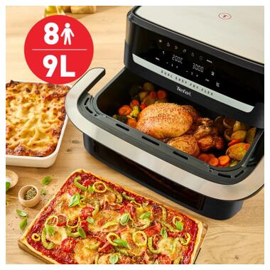 Мультипечь Tefal Dual Easy Fry Flex (EY9228E0) фото №6